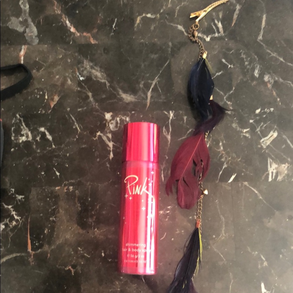 Hair accessory bundle w/Pink!